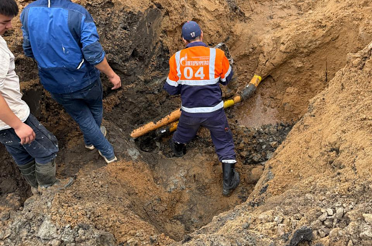 Строительство газопровода